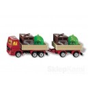 SIKU 1511 CIĘŻARÓWKA Z PRZYCZEPĄ I POJEMNIKAMI