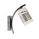 KINKIET NA JEDNĄ ŻARÓWKĘ CHROM