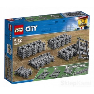 LEGO CITY 60205 TORY KOLEJOWE POCIĄG