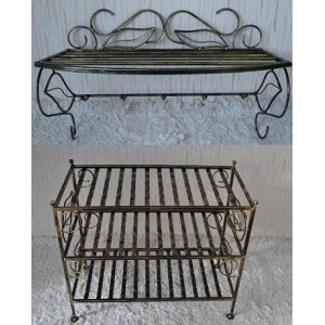 Zestaw półka na buty + wieszak Zestaw półka na buty + wieszak