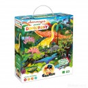 CZUCZU PUZZLE OBSERWACYJNE DINOZAURY 4+