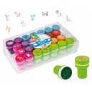 FIORELLO STEMPELKI PIECZĄTKI DLA DZIECI ZOO 26 SZT