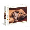 CLEMENTONI 35020 PUZZLE 500 PIES Z KOTEM