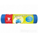 KUCHCIK WORKI NA ŚMIECI Z TAŚMĄ MOCNE 120L x 10