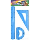 BAMBINO ZESTAW GEOMETRYCZNY 3 EL. FLEXI 30 CM