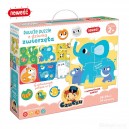CZUCZU DUUUŻE PUZZLE Z DZIURKĄ ZWIERZĘTA 2+