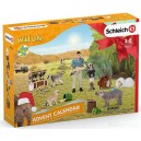 SCHLEICH 98272 KALENDARZ ADWENTOWY WILD LIFE 2021