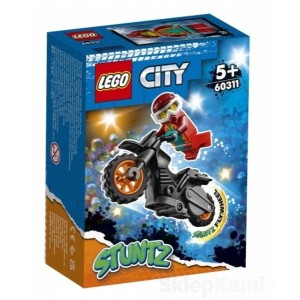 LEGO CITY 60311 OGNISTY MOTOCYKL KASKADERSKI