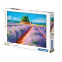 CLEMENTONI 35073 PUZZLE 500 LAWENDOWY ZAPACH