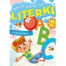 MOJE PIERWSZE LITERKI Z NAKLEJKAMI