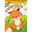 MALUSZKOWE MALOWANIE ZWIERZĘTA LEŚNE KOLOROWANKA