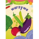 MALUSZKOWE MALOWANIE WARZYWA KOLOROWANKA