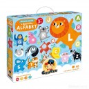CZUCZU DUUUŻE PUZZLE Z DZIURKĄ ALFABET 3+