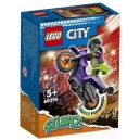 LEGO CITY 60296 WHEELIE NA MOTOCYKLU KASKADERSKIM