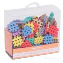 MARIOINEX KLOCKI MINI WAFFLE WAFLE 140 EL. PASTEL 903650