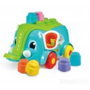 CLEMENTONI 17697 CLEMMY SŁONIK WÓZEK KLOCKI