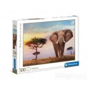 CLEMENTONI 35096 PUZZLE 500 EL. AFRICAN SUNSET