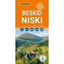 MAPA BESKID NISKI 1:50 000 COMPASS LAMINOWANA