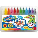 BAMBINO KREDKI DO MALOWANIA TWARZY 12 KOLORÓW