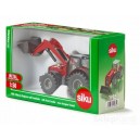 SIKU 1985 TRAKTOR MASSEY FERGUSON Z ŁADOWARKĄ 1:50
