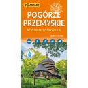 MAPA POGÓRZE PRZEMYSKIE POGÓRZE DYNOWSKIE LAMINOWANA COMPASS