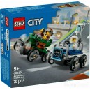 LEGO CITY 60459 ZESTAW WYŚCIGÓWEK SAMOLOT KONTRA ŁÓŻKO SZPITALNE