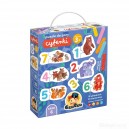 CZUCZU PUZZLE DO PARY CYFERKI 20 EL. CZU CZU