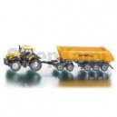 SIKU 1858 TRAKTOR Z WÓZKIEM I WYWROTKĄ
