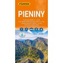 MAPA PIENINY 1:25 000 COMPASS LAMINOWANA