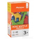 MARIOINEX 907436 MINI WAFLE ANIMALS ZWIERZĘTA 42 EL.