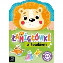 ŁAMIGŁÓWKI Z LEWKIEM KSIĄŻECZKA Z NAKLEJKAMI 4+ AKSJOMAT