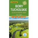 MAPA BORY TUCHOLSKIE SZLAK KAJAKOWY BRDY 1: 75 000 LAMINOWANA COMPASS