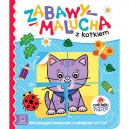 ZABAWY MALUCHA Z KOTKIEM AKTYWIZUJĄCA KSIĄŻKA Z NAKLEJKAMI PUZZLE AKSJOMAT
