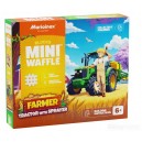 MARIOINEX 907498 MINI WAFLE FARMER TRAKTOR Z OPRYSKIWACZEM 50 EL.