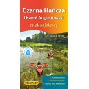 MAPA CZARNA HAŃCZA I KANAŁ AUGUSTOWSKI SZLAK KAJAKOWY WODOODPORNA COMPASS