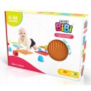 SOFT BIBI 70210 MATY SENSORYCZNE Z KLOCKAMI 20 SZT