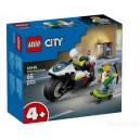 LEGO CITY 60455 POŚCIG NA MOTOCYKLU POLICYJNYM