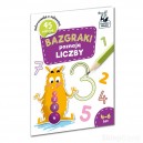 KAPITAN NAUKA BAZGRAKI POZNAJĄ LICZBY 4-6 LAT 45 NAKLEJEK