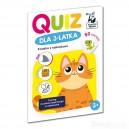 KAPITAN NAUKA QUIZ DLA 3-LATKA KSIĄŻKA Z NAKLEJKAMI