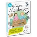 KAPITAN NAUKA TECZKA MONTESSORI 4-LATKA NAKLEJKI, ŁAMIGŁÓWKI, WYPYCHANKI