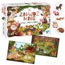 GRA PLANSZOWA ZNAJDŹ MNIE MAŁE ZWIERZĄTKA KANGUR 3+