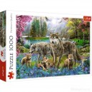 TREFL 10558 PUZZLE 1000 WILCZA RODZINA