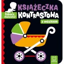 KSIĄŻECZKA KONTRASTOWA Z WÓZKIEM, ZOBACZ MALUSZKU! AKSJOMAT