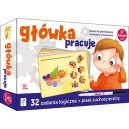 KUKURYKU GŁÓWKA PRACUJE 32 ZADANIA LOGICZNE + PISAK SUCHOŚCIERALNY