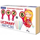 ADAMIGO LICZMANY I PATYCZKI ZESTAW POMOCY SZKOLNYCH