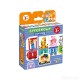 CZUCZU PUZZLE CYFERKOWY POCIĄG 3+